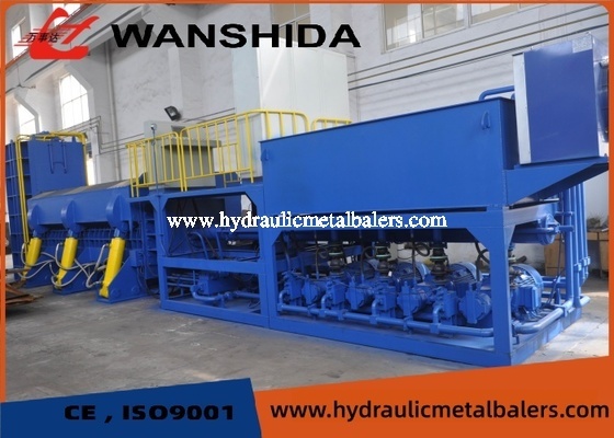 Y83Q-6300 6300 kN Ultra-Heavy Hydraulic Scrap Metal Shear Baler with Integrated Compression and Cutting Function
