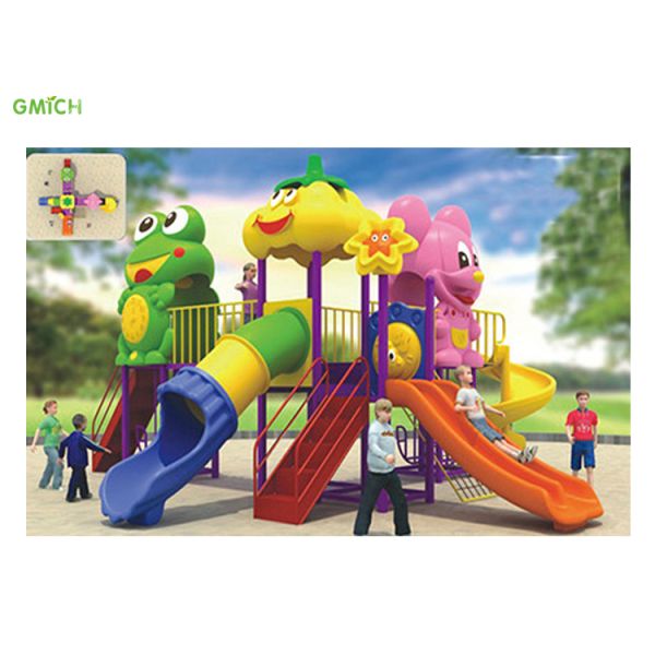 Children Outdoor Park Playground Slide Design Plastic Amusement Park Equipment
