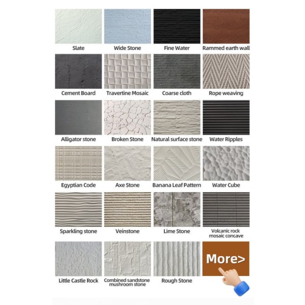 Exterior Flexible Stone Wall Panel Banana Leaf MCM Soft Porcelain Cladding Natural Stone Texture Wall Panels