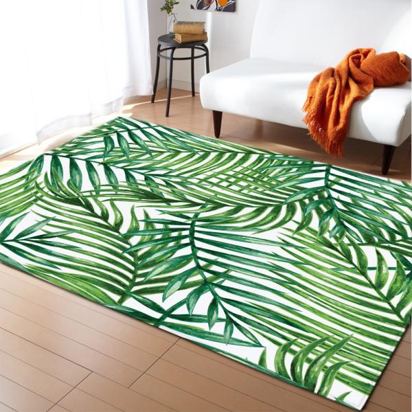 Living room large carpet, bedroom floor mat, scenic, artistic, cute, non slip decorative, and cold insulation mat