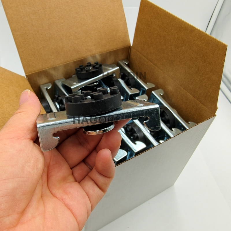 Drywall Resilient Sound Isolation Clip RSIC-1 Soundproof Clips for Deep Drywall Hat Furring Channel, Wall,Ceiling, Wood Stud