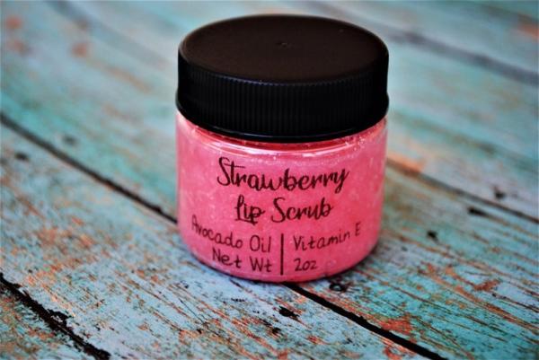 Private Label Strawberry Lip Scrub , ODM Organic Lip Scrub For Lip Care