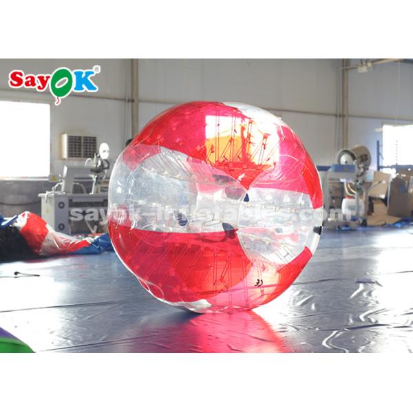 Раздувные на открытом воздухе игры спорт игр 1.5m TPU раздувные клокочут футбольный мяч для детей/взрослых