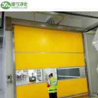 Douche d'air intelligente de Cleanroom/douche air de cargaison avec la porte rapide de volet de rouleau de rideau en PVC