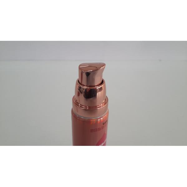 Airless Vacuum Pump Tube For Cosmetics , Plastic Holographic Aluminum Laminated Tubes With Laser Film Material