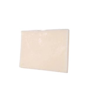 Placa pura natural del amarillo y blanca de la cera de abejas del bloque para hacer velas