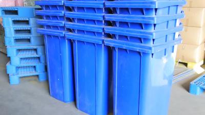 wheelie container 120L/240L/360L/660L/1100L garbage bin with wheels plastic dust bin