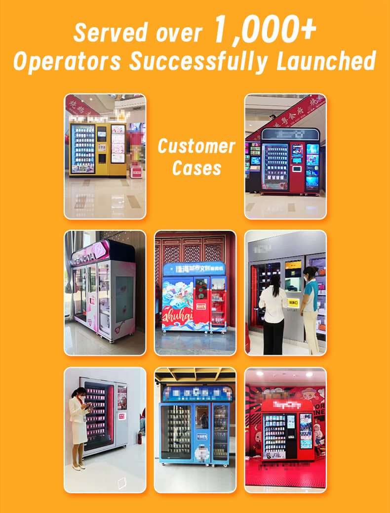 Automatic Blind Box Vending Machine with Elevator Pickup System, Customizable Display Cabinet and Smart Management Platform for Unmanned Retail Business