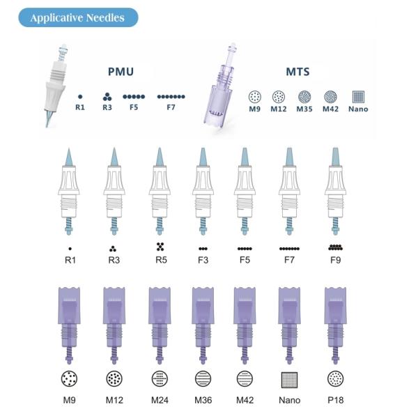 Tattoo Gun Permanent Makeup Tattoo Machine Electric Derma Pen V6 Artmex MTS PMU Eye Brow Lip