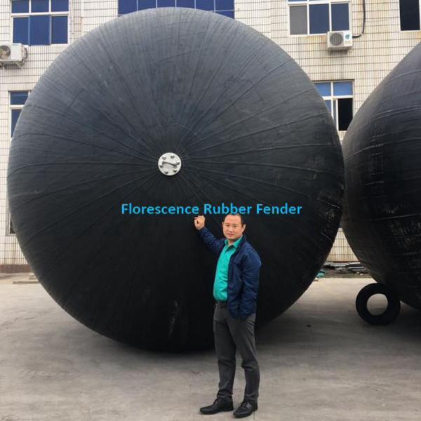 3.3*6.5m Yokohama Marine Fenders Pneumatic Rubber Fender For Dock Berthing
