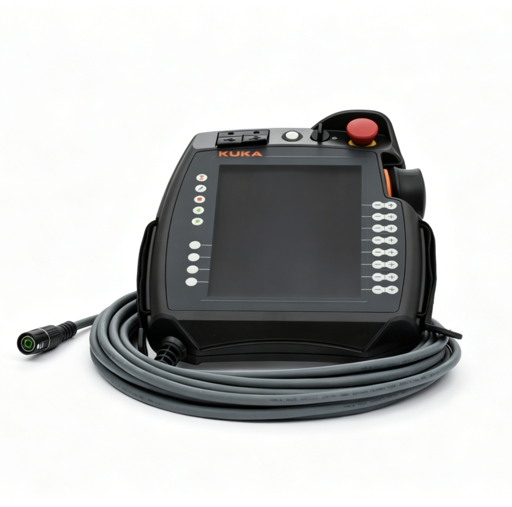 KUKA SmartPAD-2 Teach Pendant with 10m Cable, Part No. 0000-291-556, KUKA ID AR32886, Robot Programming Controller