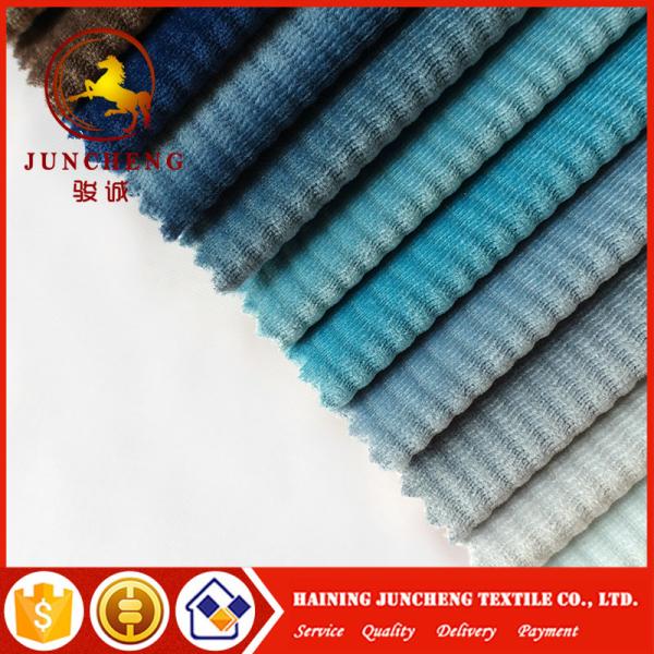 2018 New wholesale spandex corduroy velvet fabric for trousers and pants