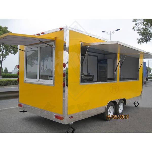 Fully Equipped Electric Pizza Oven Food Truck for Customized Mobile Fast Food Trailer