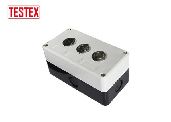 UL94 Vertical / Horizontal Flammability Tester With Toughened Glass Door And Exhaust Fan