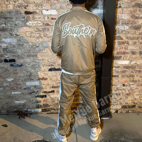 Vêtements de course à la mode pour hommes surdimensionnés Vêtements de course à deux pièces