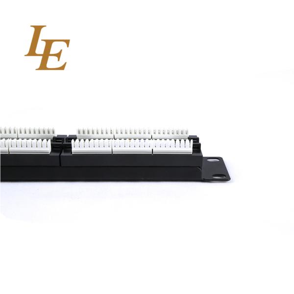 1U UTP 24 Port Cat5E Cat6 UTP Patch Panel
