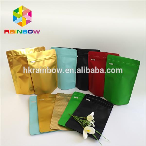 Алюминиевая фольга плоского дна кладет в мешки для упаковки кофейного зерна/конфеты/шоколада