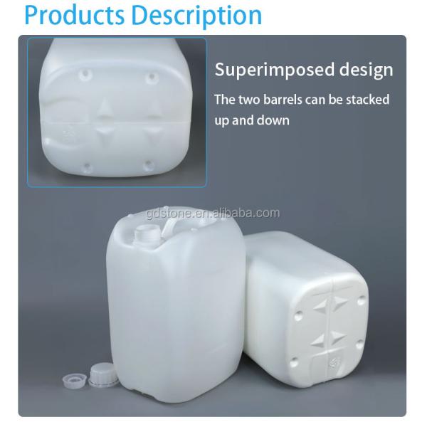 560g 10L HDPE Plastic Container With Plastic Handle Durable