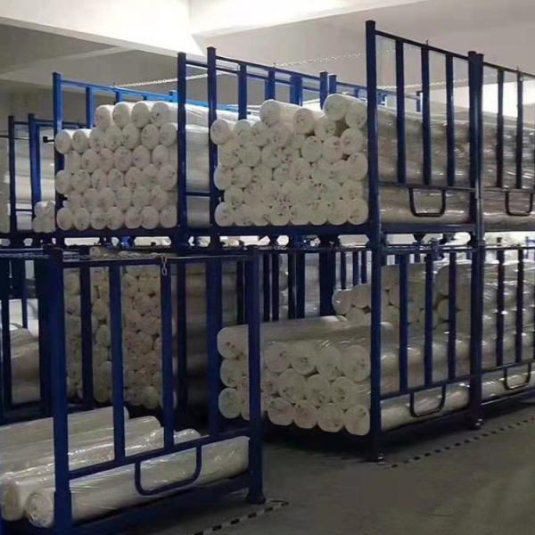 Q235 Steel Cage Pallet Heavy Stacker Rack 1500kg Industrial Warehouse Storage System
