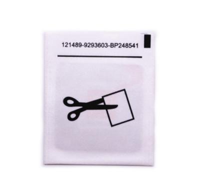 RFID UHF Nylon Care Labels For Clothing EPC 96 Bits Garment Care Label