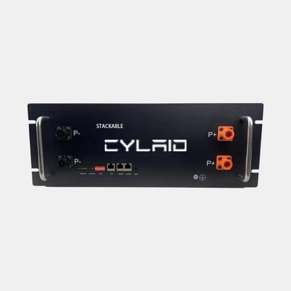 Stacked Home Energy Storage Batteries 5KW 10KWh 48v 100ah 200ah With 10000 Cycle Life