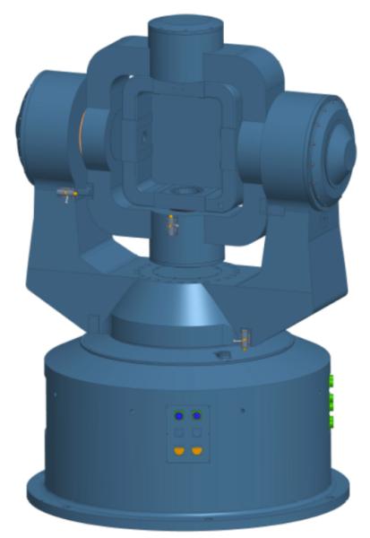 Dynamic 3 Axis Simulation Turntable High Performance HWIL Testing And Evaluation Flight Motion Simulator with 35 kg Maximum Load