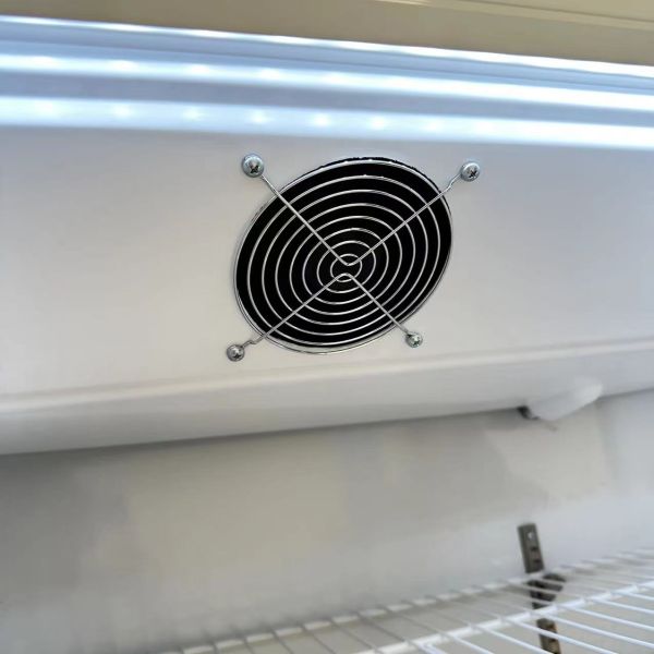 Supermarket Clear Door Fridge Vegetable Showcase Refrigerator