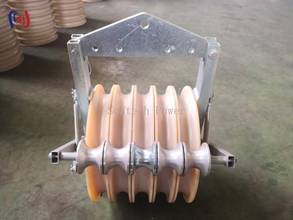 Grounding Roller Stringing Block 3 Sheaves 5 Sheaves Conductor Stringing Blocks