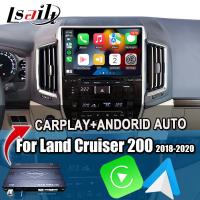 Interface CarPlay sans fil pour Toyota Land Cruiser 200 GX-R,VX-R 2018-2021 Unité principale de Fujitsu avec Android Auto, système Linux