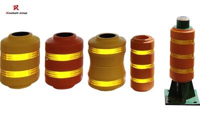 Customized Design Eva Buckets Rolling Anti Crash Road Barrier For Highway Security