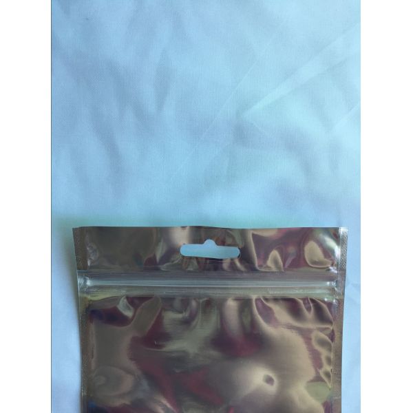 Self Supporting Food Packaging Foil Ziplock Bags For Dried Fruit Packaging