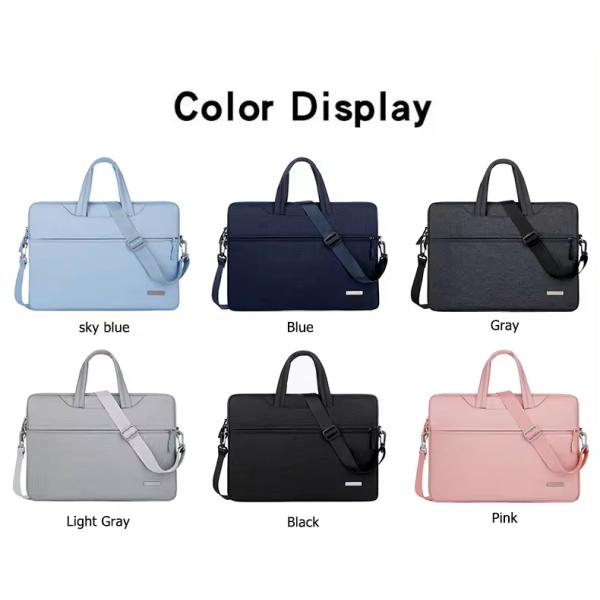 13-16 Inch Laptop Handbag Customized Color Messenger Briefcase for Work and Travel
