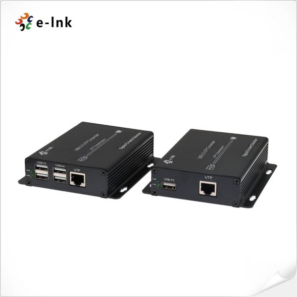 USB 2.0 à 4 ports sur le prolongateur UTP