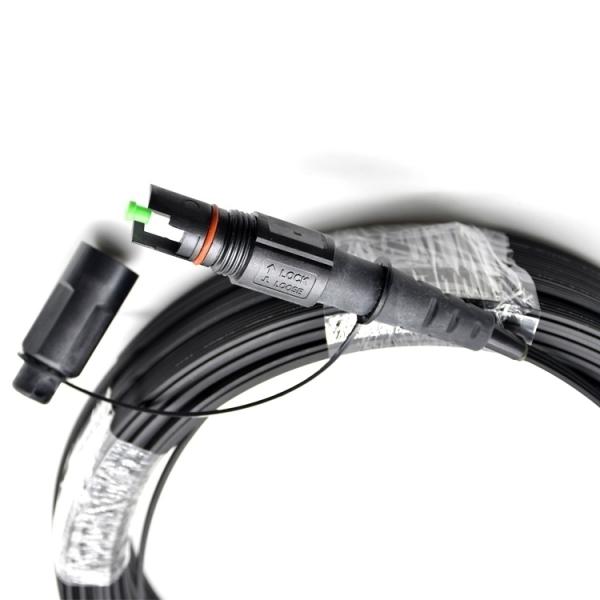 SC APC Horizontal FTTH Drop Cable For OptiTap CPRI
