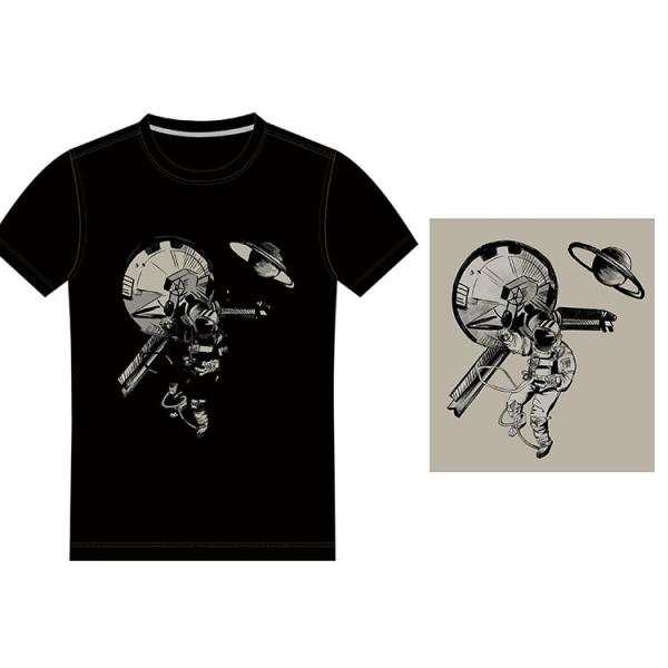 Astronaut Stylish Mens T Shirts Anti - Shrink Digital Printing Any Logo Available
