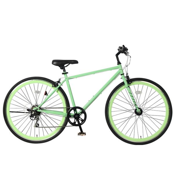 Quadro de aço carbono adulto SHIMANO Seis velocidades 700c Mountain Bike Road Bike