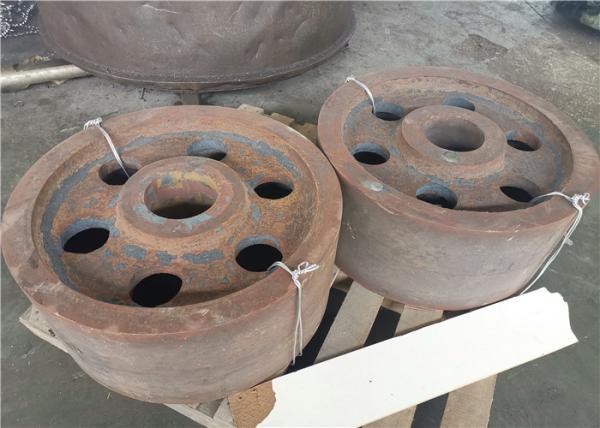 Finish Painting Carbon Steel Casting Products Carbon Steel Wheels Wear Resistant