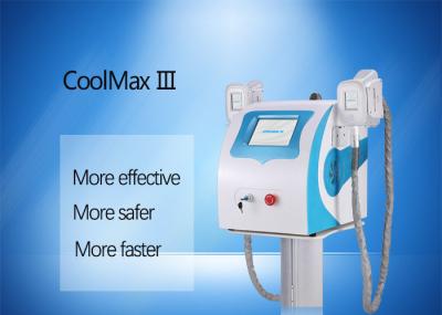 Salon / Clinic / Home Use Body Fat Freezing Machine Portable With Two Cryo Handles