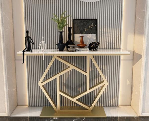 1500*400*800mm White Sintered Stone TV Console Table Modern Luxury