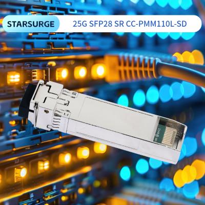 Ethernet 25g SFP28 Sr Dual LC Transceivers Cc-Pmm110L-SD New