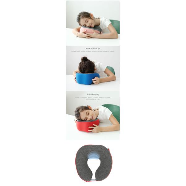 Baby Kids Car Memory Foam Neck Cushion Head Rest Non Toxic Organic 100% Cotton