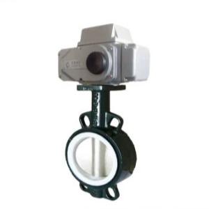 Grat Electric Control Water Pipeline Butterfly Valve PTFE Seal Ring Butterfly Valve
