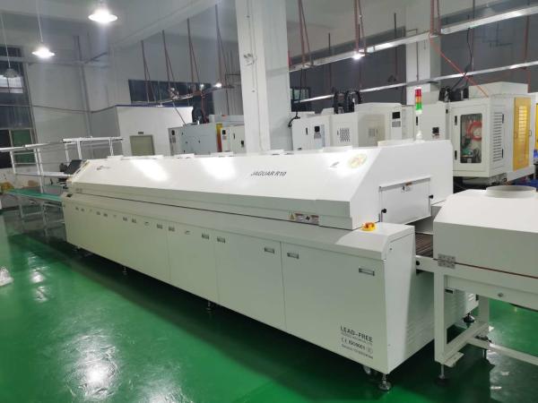 Lead Free 2000mm/min 45kw Hot Air Reflow Oven For Radiator
