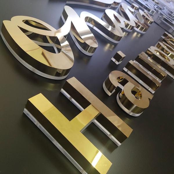 3D Acrylic LED Logo Wall Signage Hair Salon Decoration Beauty Light Signs Backlit Electronic Letters LED Acrylic Light Sign