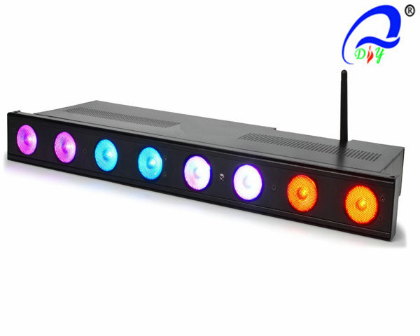 3 Watt Tri - Color RGB Wireless LED Par Cans With Rechargeable Lithium Battery
