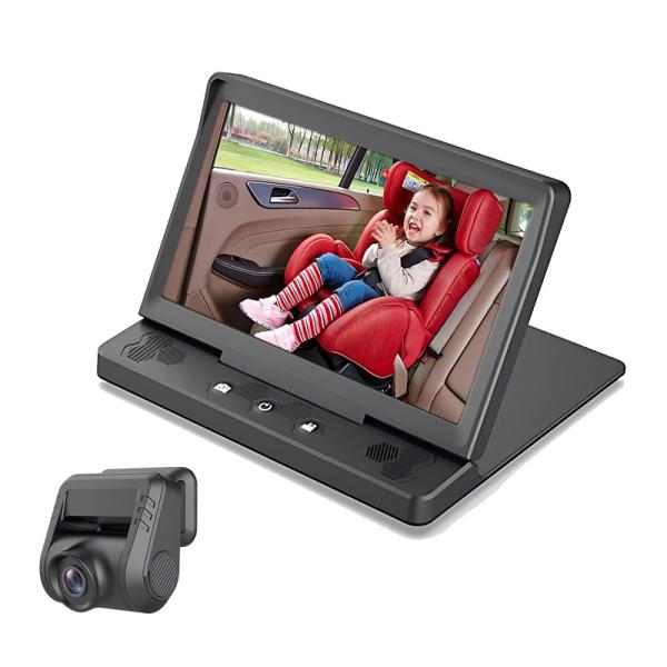 1080P 30fps  Baby Car Camera  5.0  Screen IPS LCD Baby Monitor in Car Dash Camera