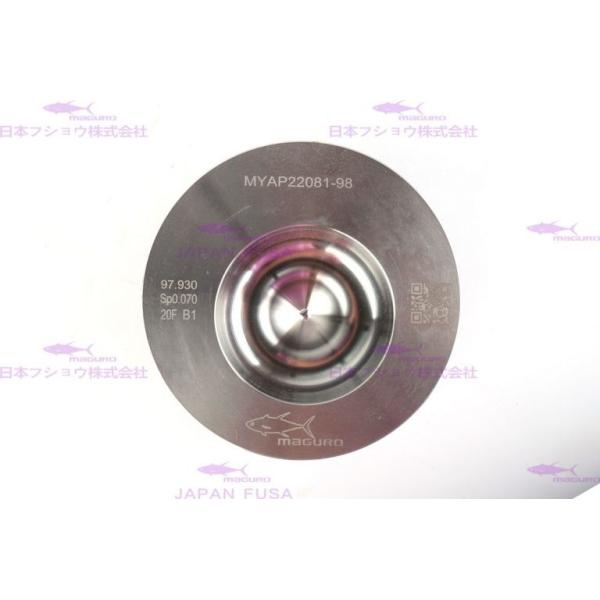 Engine Parts Piston YANMAR 4TNE98 129902-22080 DIA 98mm