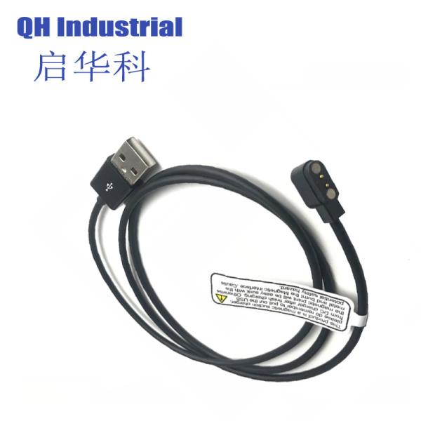 2Pin 2.84mm RoHS Standard DVD Connector Pogo Pin RoHS Standard For PCB Magnetic Laptop Power Connector