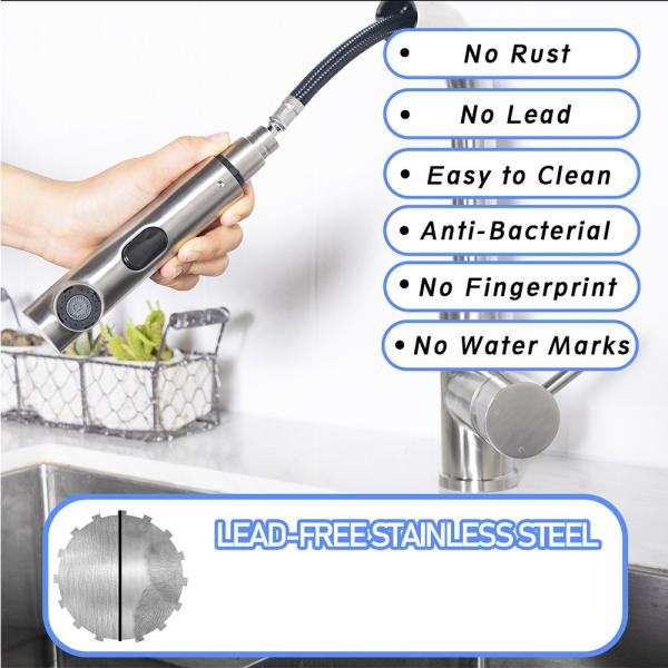 world famous brand mixer Sus304 sink Faucet steel 316 Whale Marine Tap