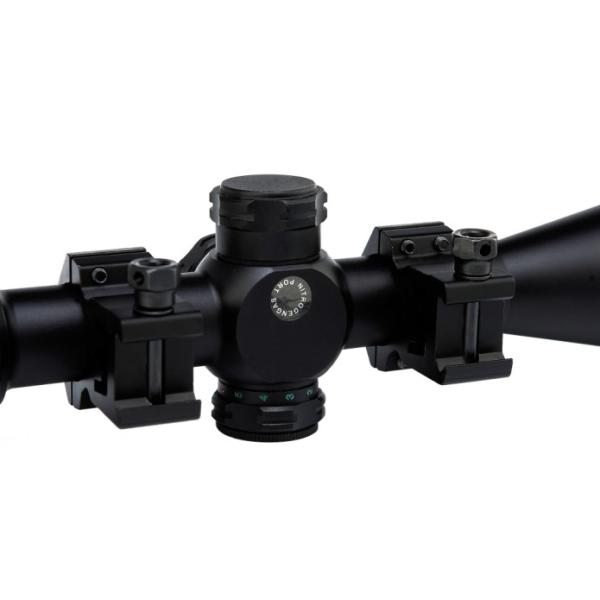 1/4 MOA Windage 4x Tactical Rifle Scope Elevation Adjustments